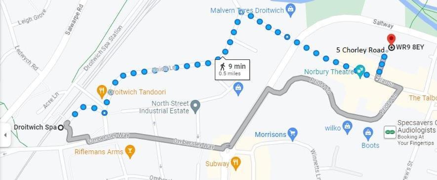 Enjoy Your Stay At Chorley Road Дройтуич Екстериор снимка